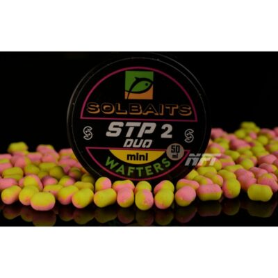 Solbaits Wafters STP2 Duo Mini PINk washout-Yellow 4-5mm