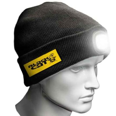 Rybárska čiapka so svetlom Black Cat LED Lancer Beanie