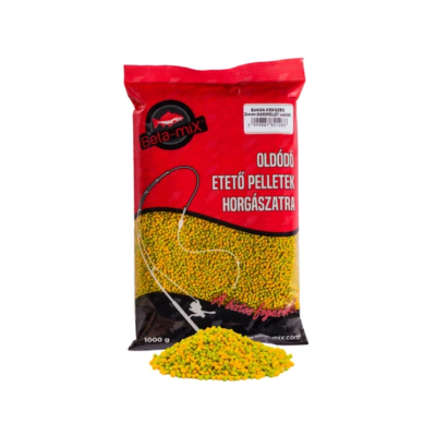 BETA-MIX,Mikropelety Banán-Keks 2mm, 1kg