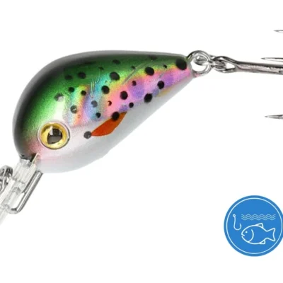 Mikado WOBLER - DUENDE - 2.5cm/2.5g/RAINBOW TROUT