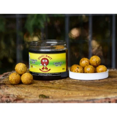 Dipované Boilies Dudi Bait Tigernuts-Amur 100g Rozpustné (Solubile)