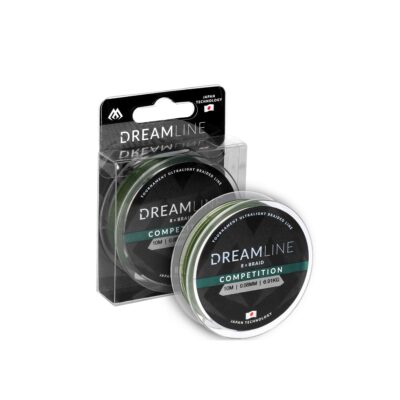 PLETENÁ ŠNÚRA - DREAMLINE COMPETITION - 0.08mm/6.91kg/10m - ZELENÁ, Mikado