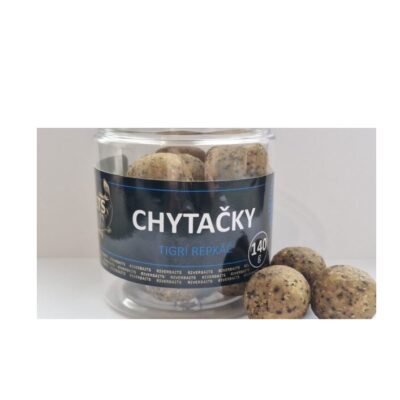 Chytačky boilies– Tigrí Repkáč 140g, 20mm, RIVERBAITS