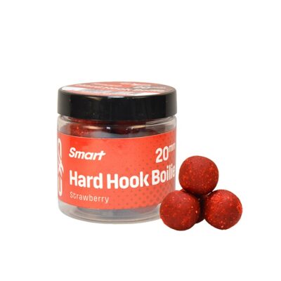 CARP EXPERT SMART HARD HOOK BOILIES, 20mm, strawberry