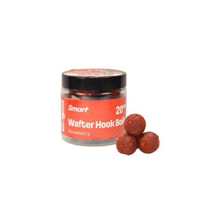 CARP EXPERT SMART WAFTER HOOK BOILIES, 20mm, jahoda
